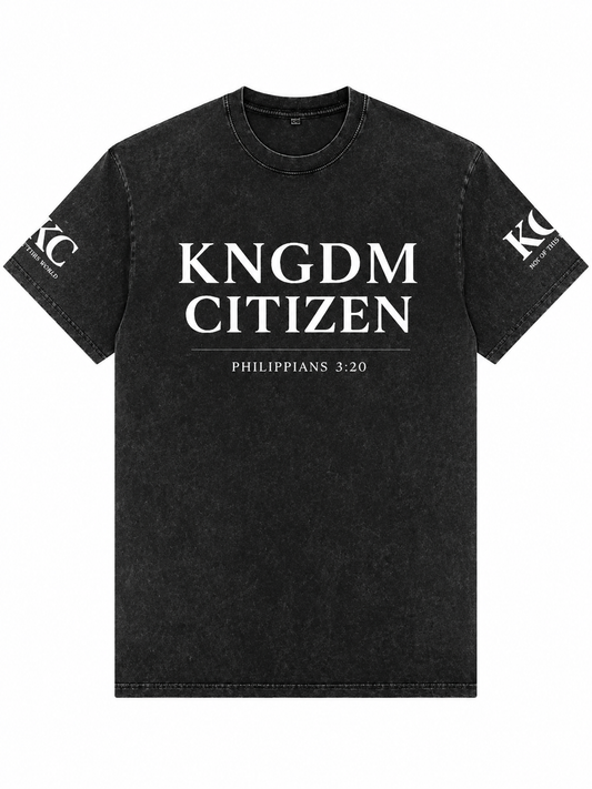 KNGDM Citizen Snow Washed T-Shirt