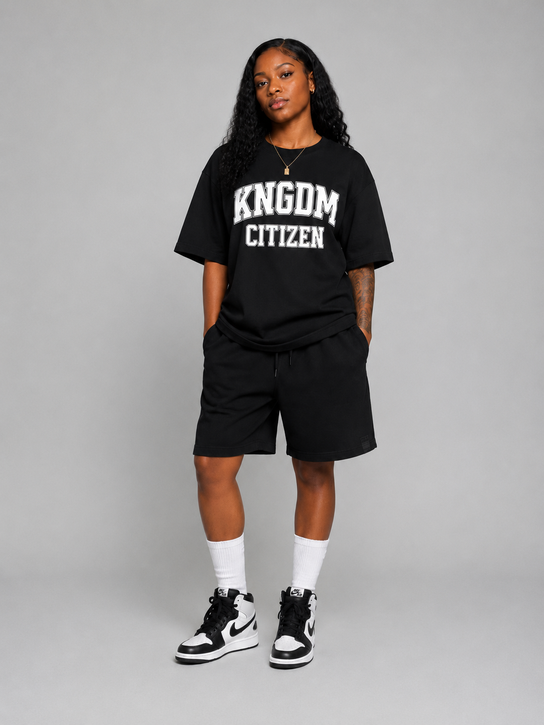KNGDM Citizen Black Tshirt
