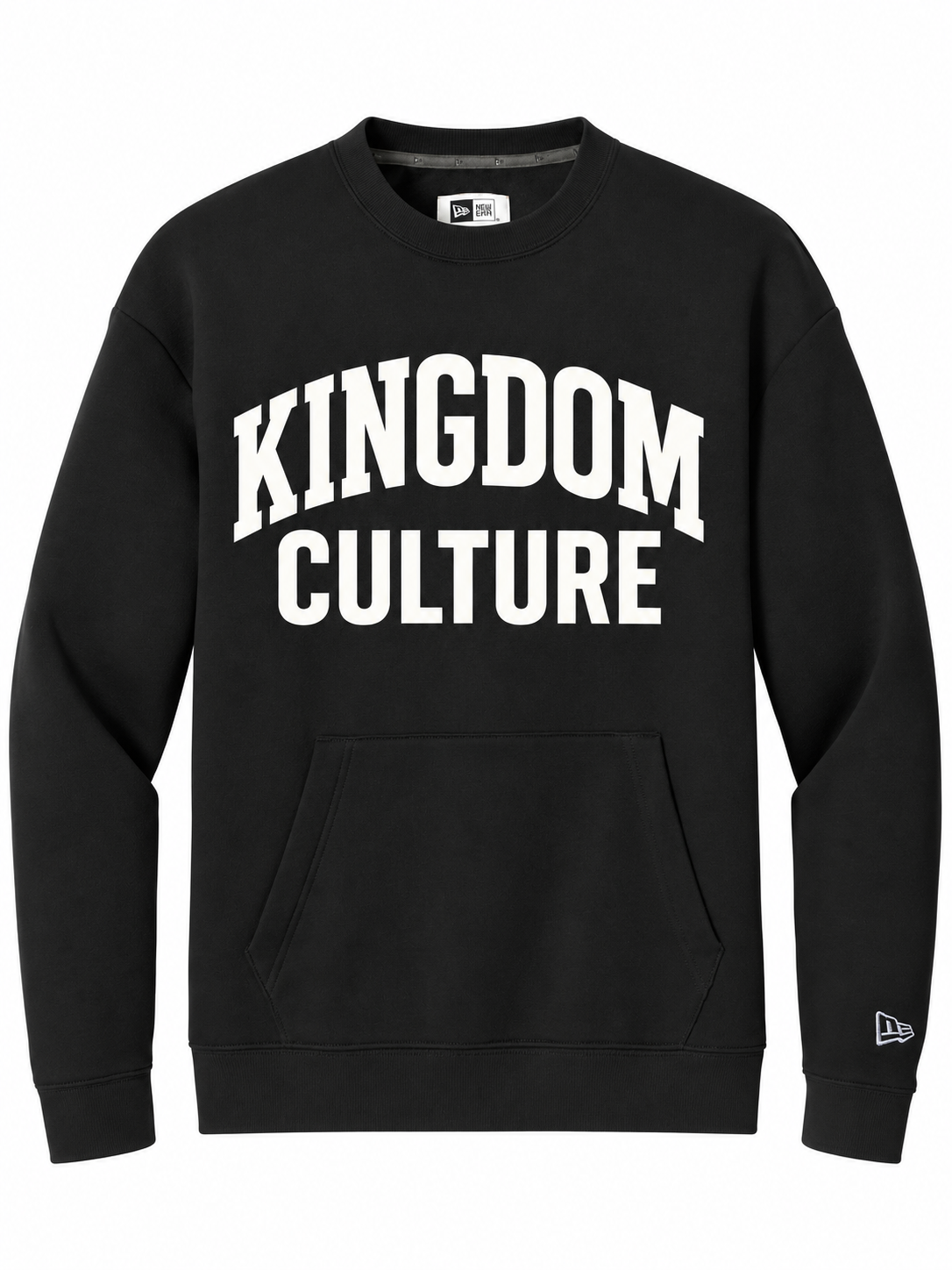 Kingdom Culture Pocketed Crew + FREE TEE - Black