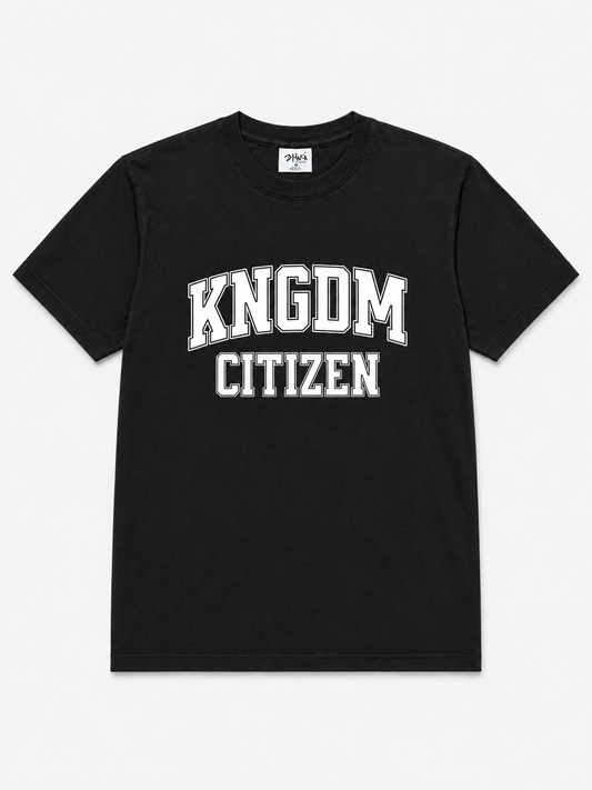 KNGDM Citizen Black Tshirt