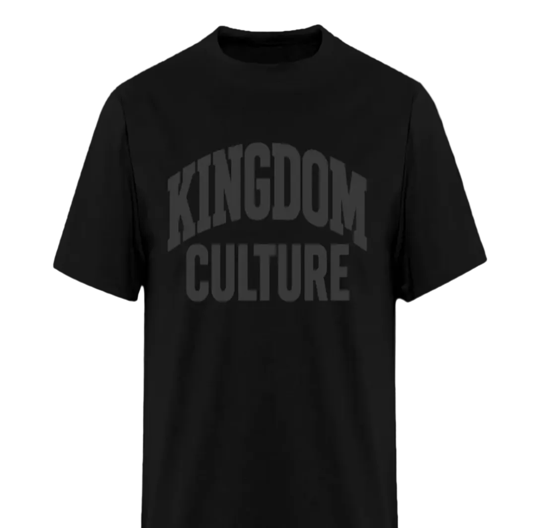 Kingdom Culture Black on Black - black