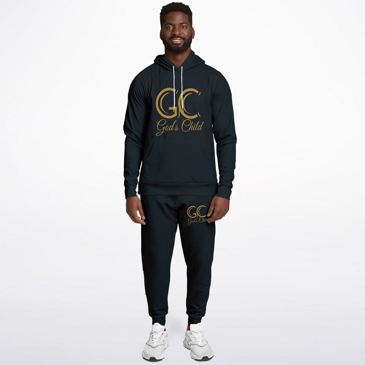 God's Child Sweat Suit (Black)
