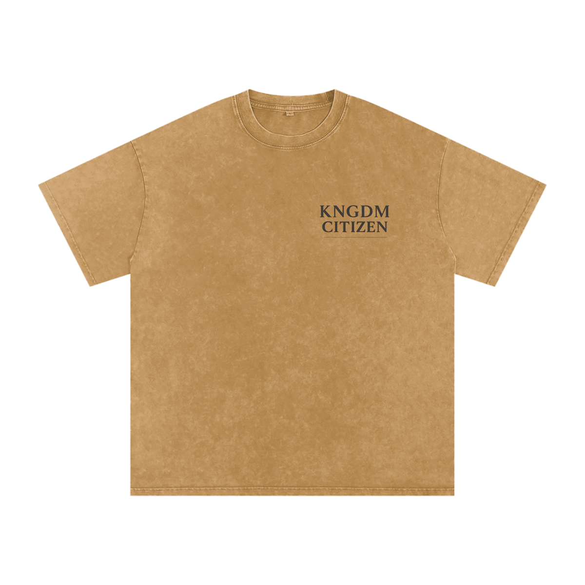 KNGDM Citizen Oversized T-Shirt (Light Brown)