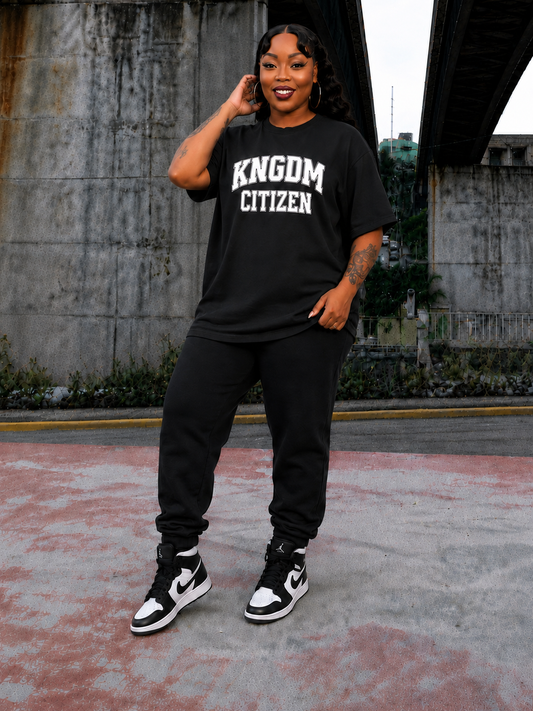 KNGDM Citizen Black Tshirt