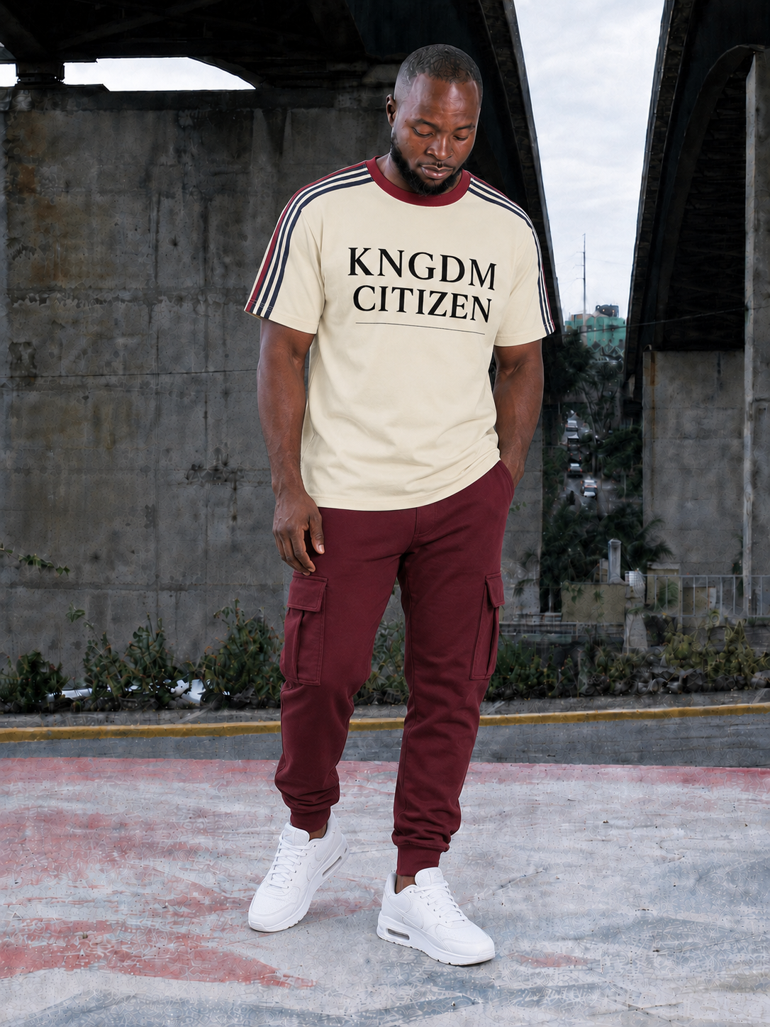 KNGDM Citizen Striped T-Shirt