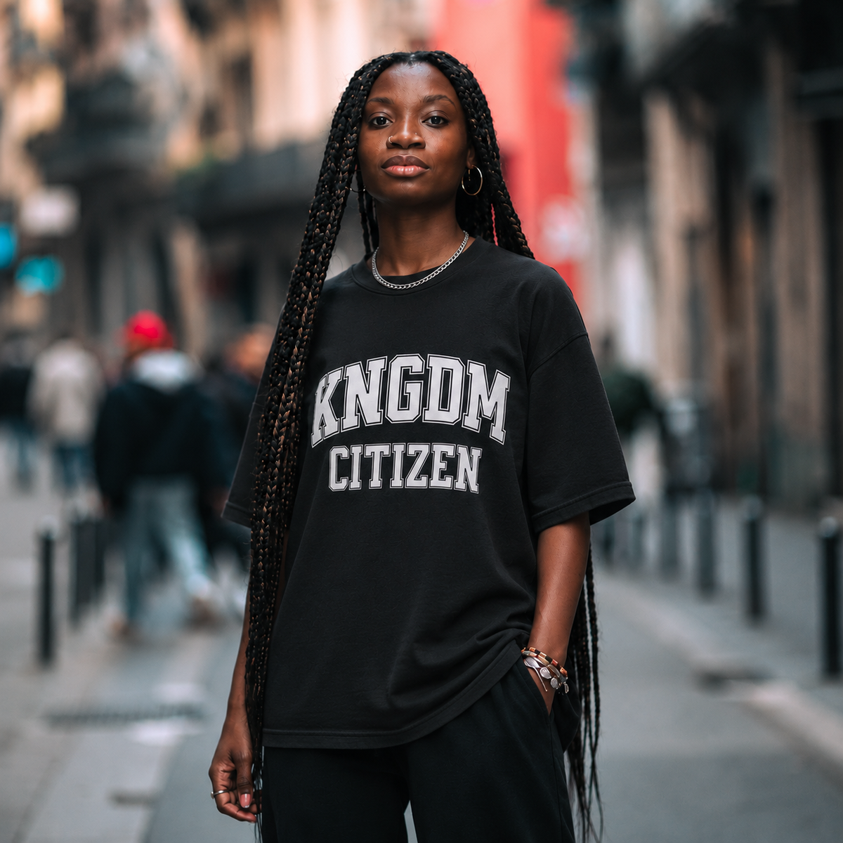 KNGDM Citizen Black Tshirt