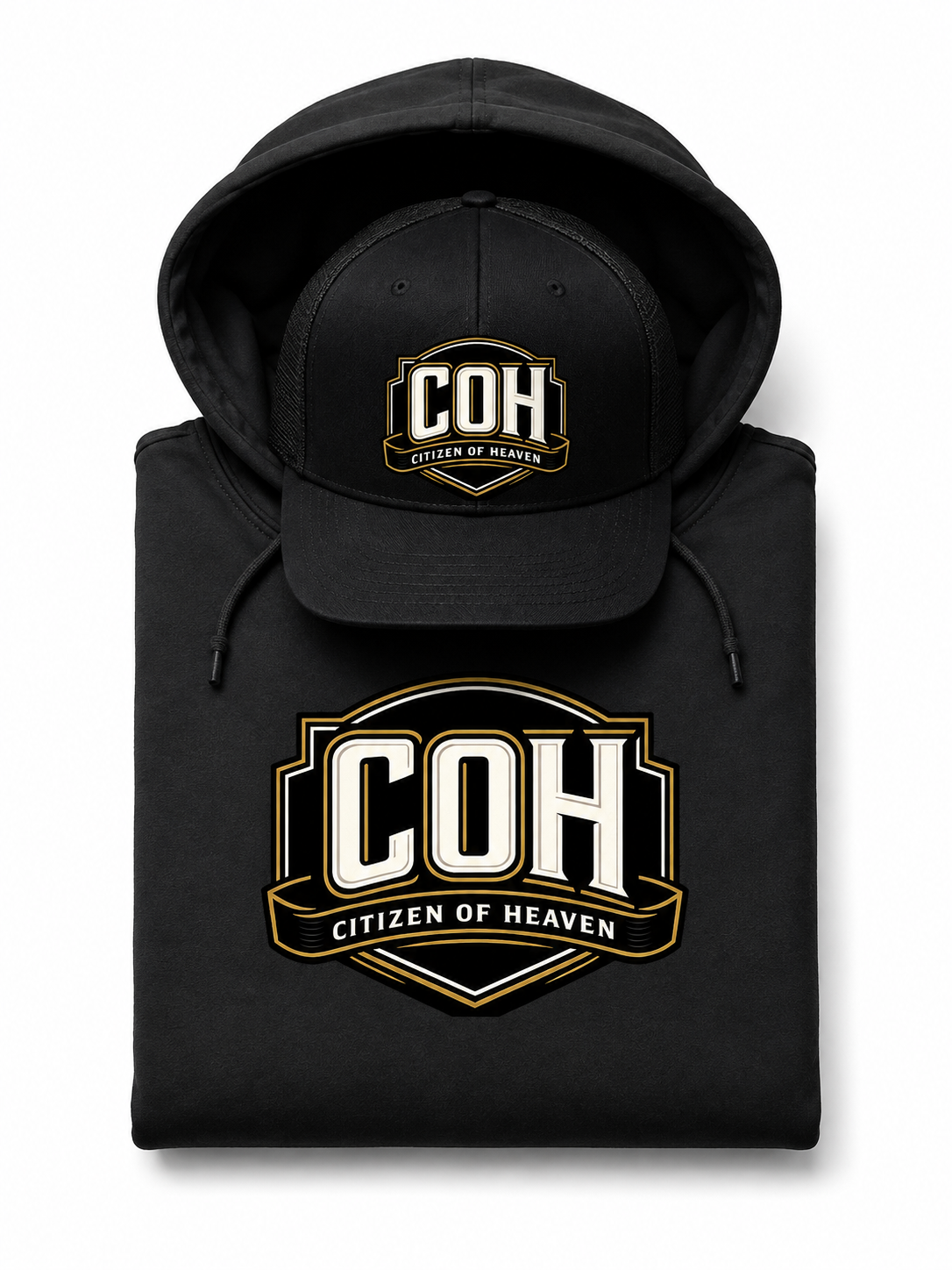 Citizen of Heaven Hoodie + Hat Combo