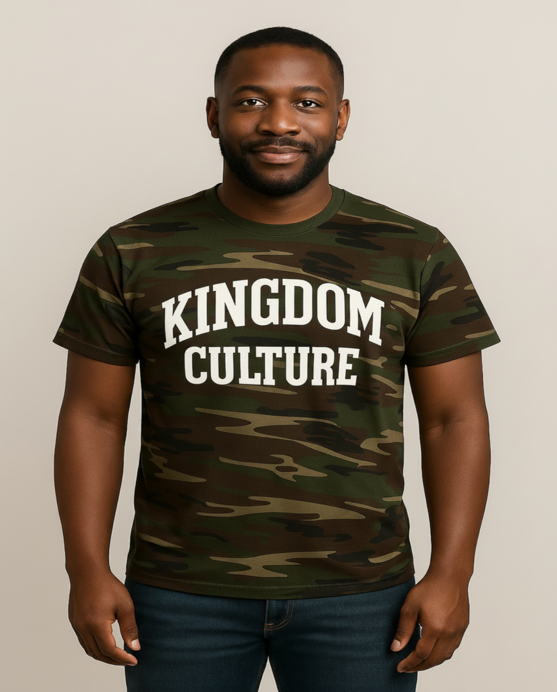 Kingdom Culture Camo Tee