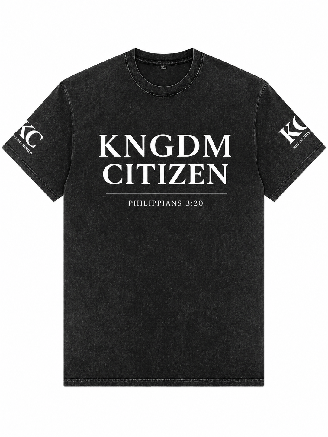 KNGDM Citizen Snow Washed T-Shirt