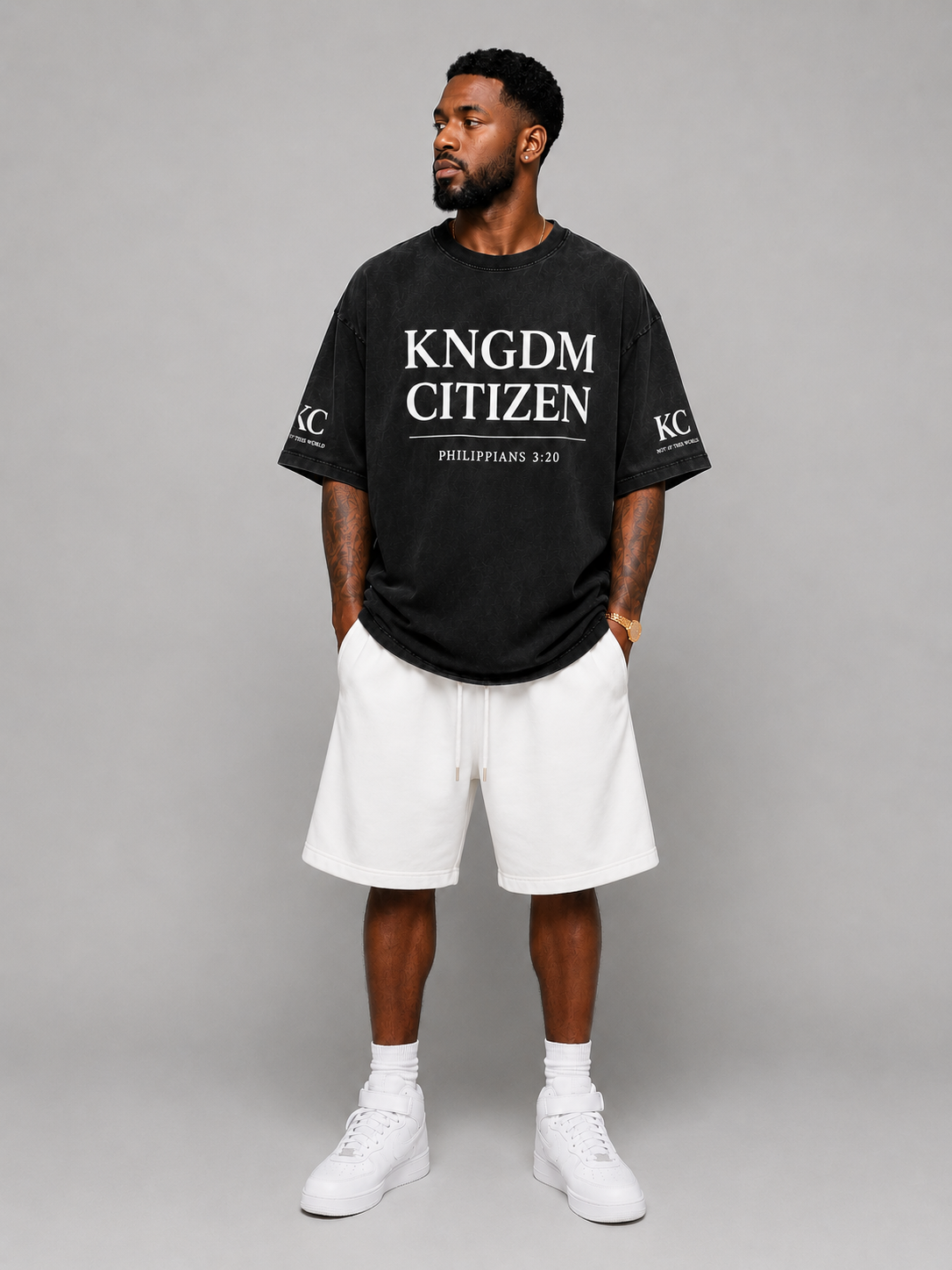 KNGDM Citizen Snow Washed T-Shirt