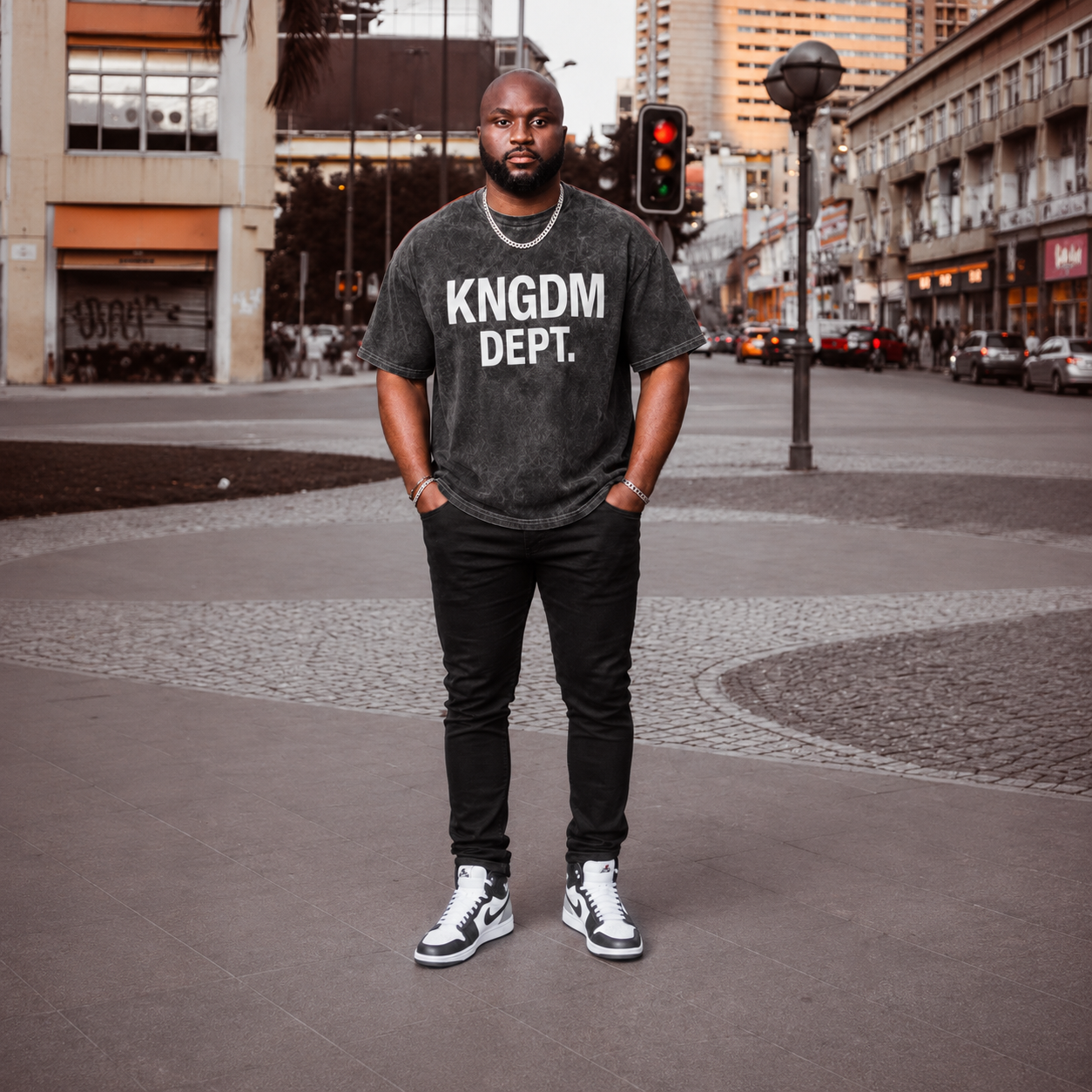 KNGDM Dept Mineral Washed Tshirt