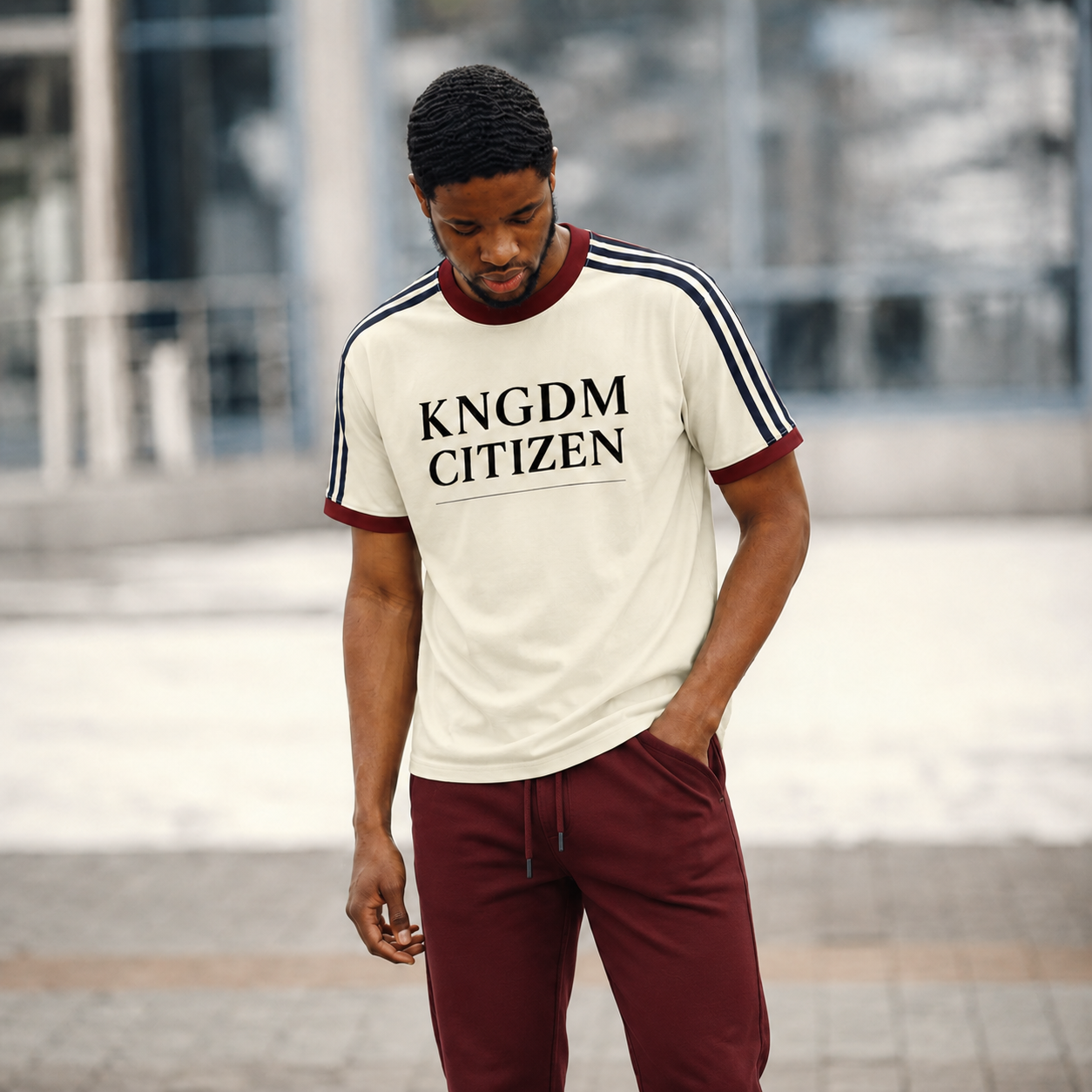KNGDM Citizen Striped T-Shirt