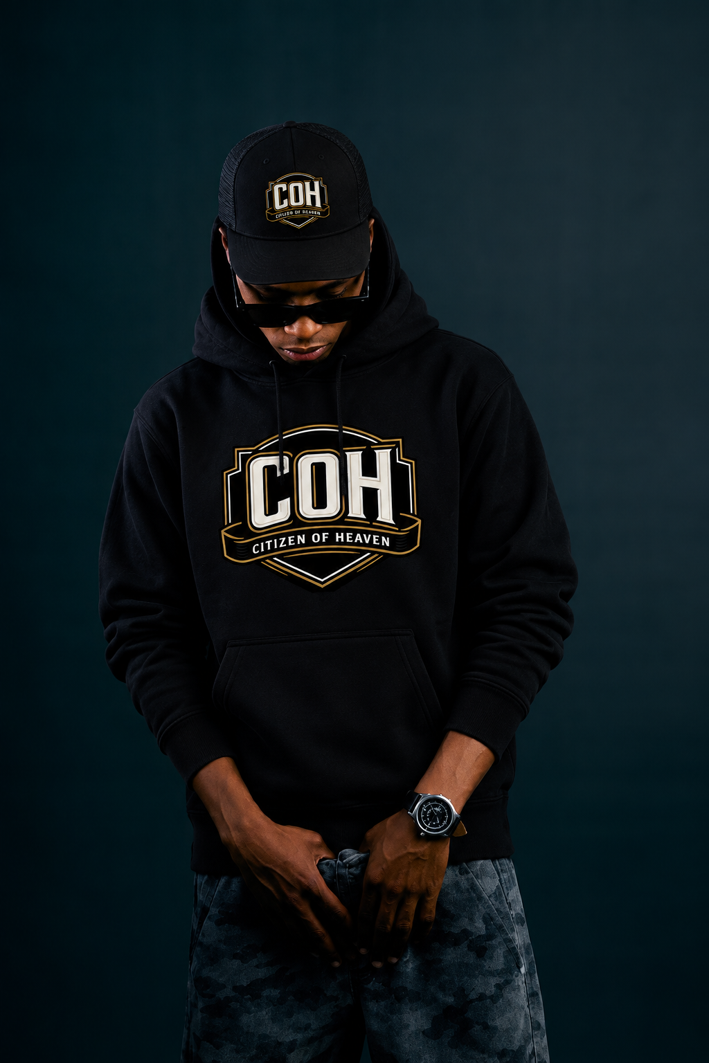Citizen of Heaven Hoodie + Hat Combo