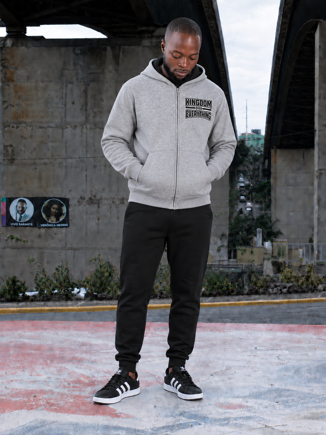 Kingdom Over Everything Full Zip Hoodie