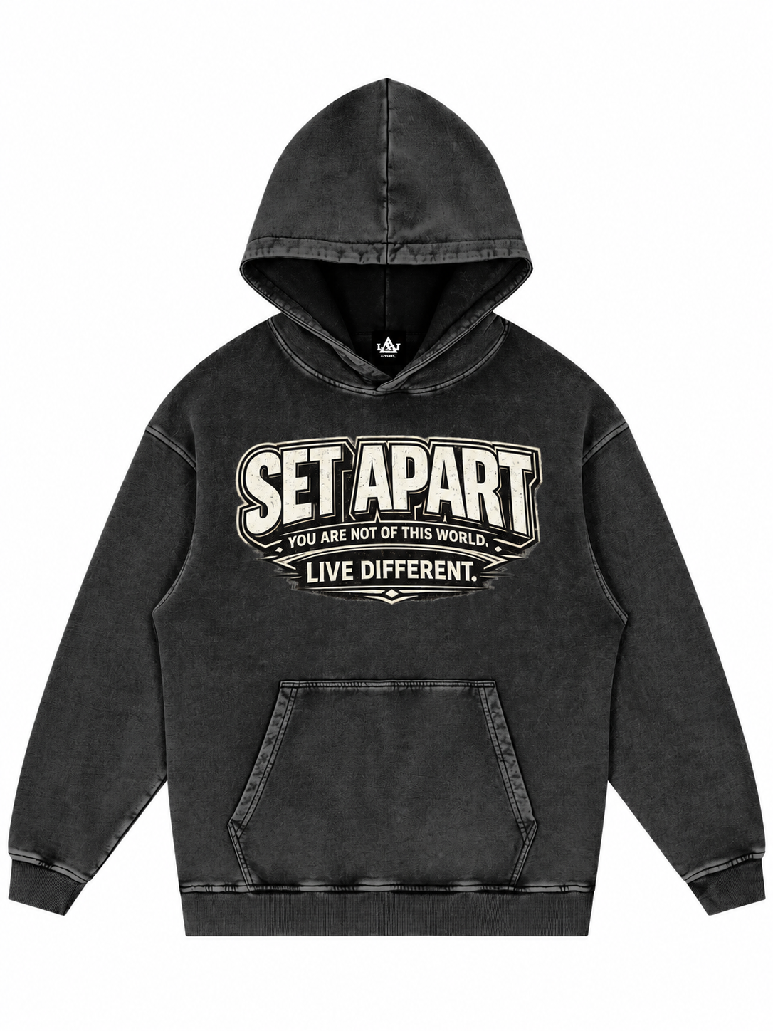 Set Apart Snow Washed Hoodie