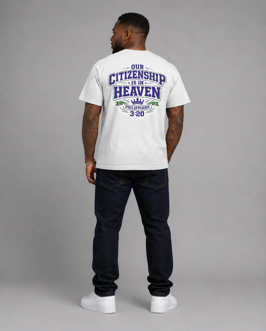 Our Citizenship Is In Heaven White Tshirt