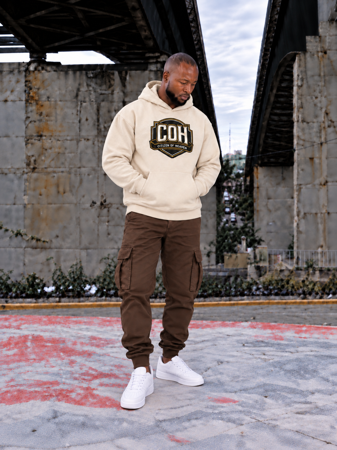 Citizen Of Heaven Hoodie (Cream)