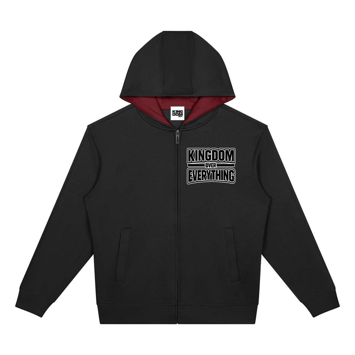 Kingdom Over Everything Full Zip Hoodie