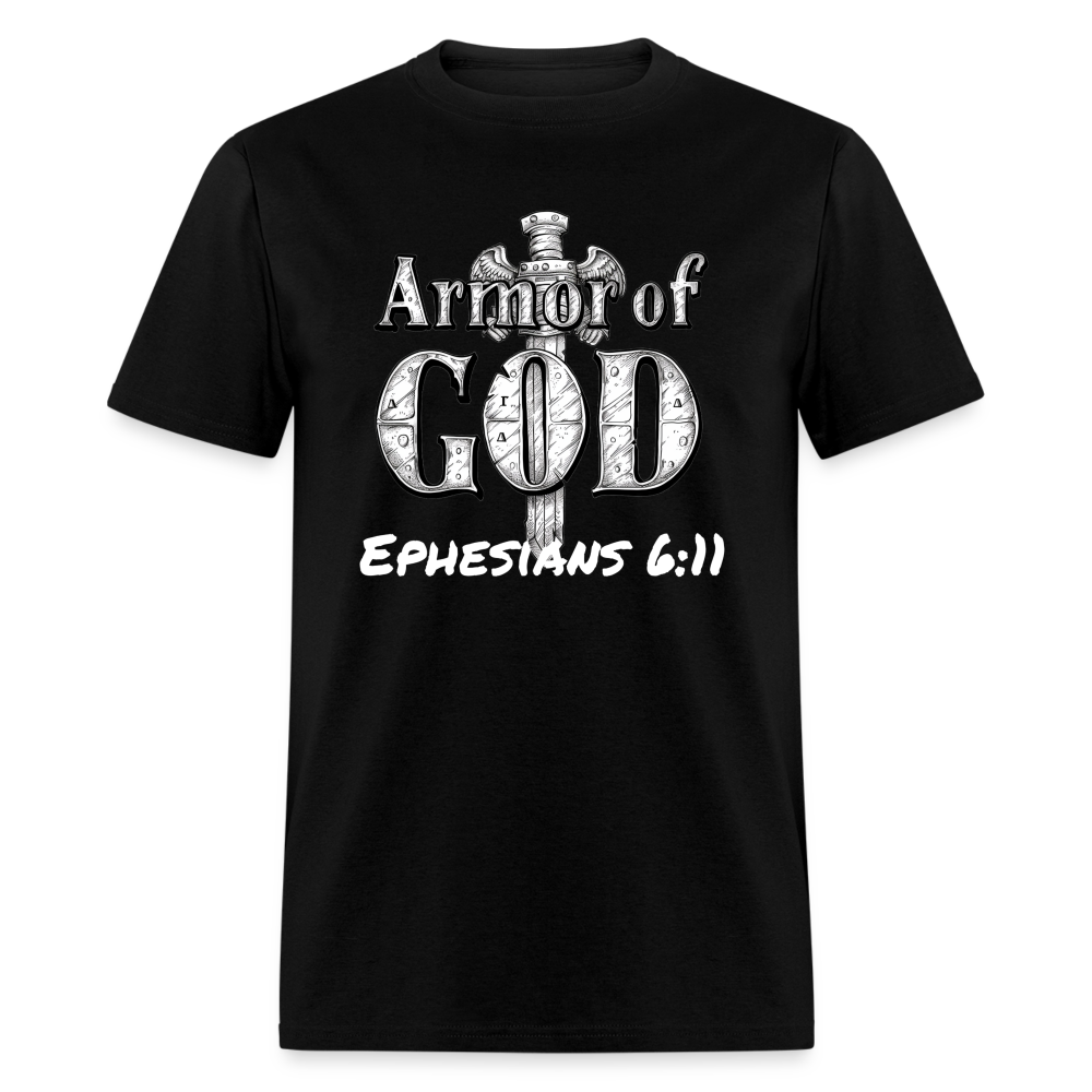 Armor Of God Unisex T-Shirt - black