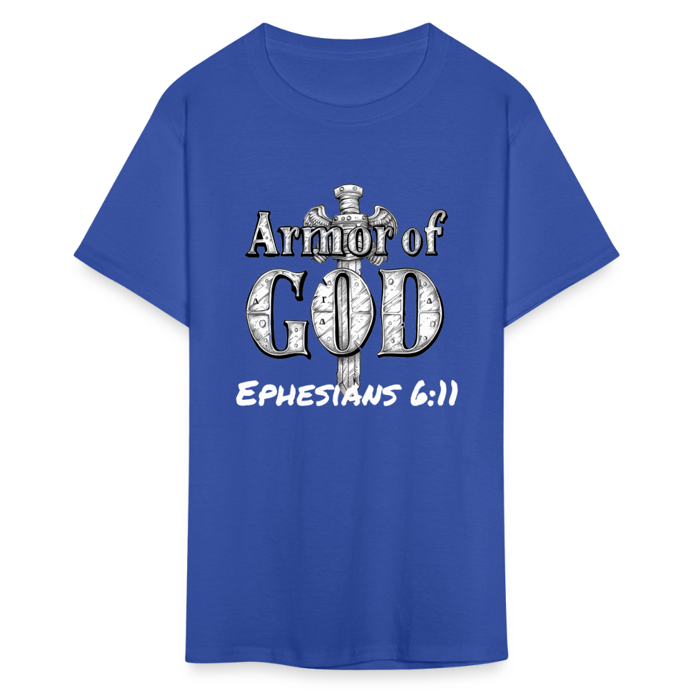 Armor Of God Unisex T-Shirt - royal blue