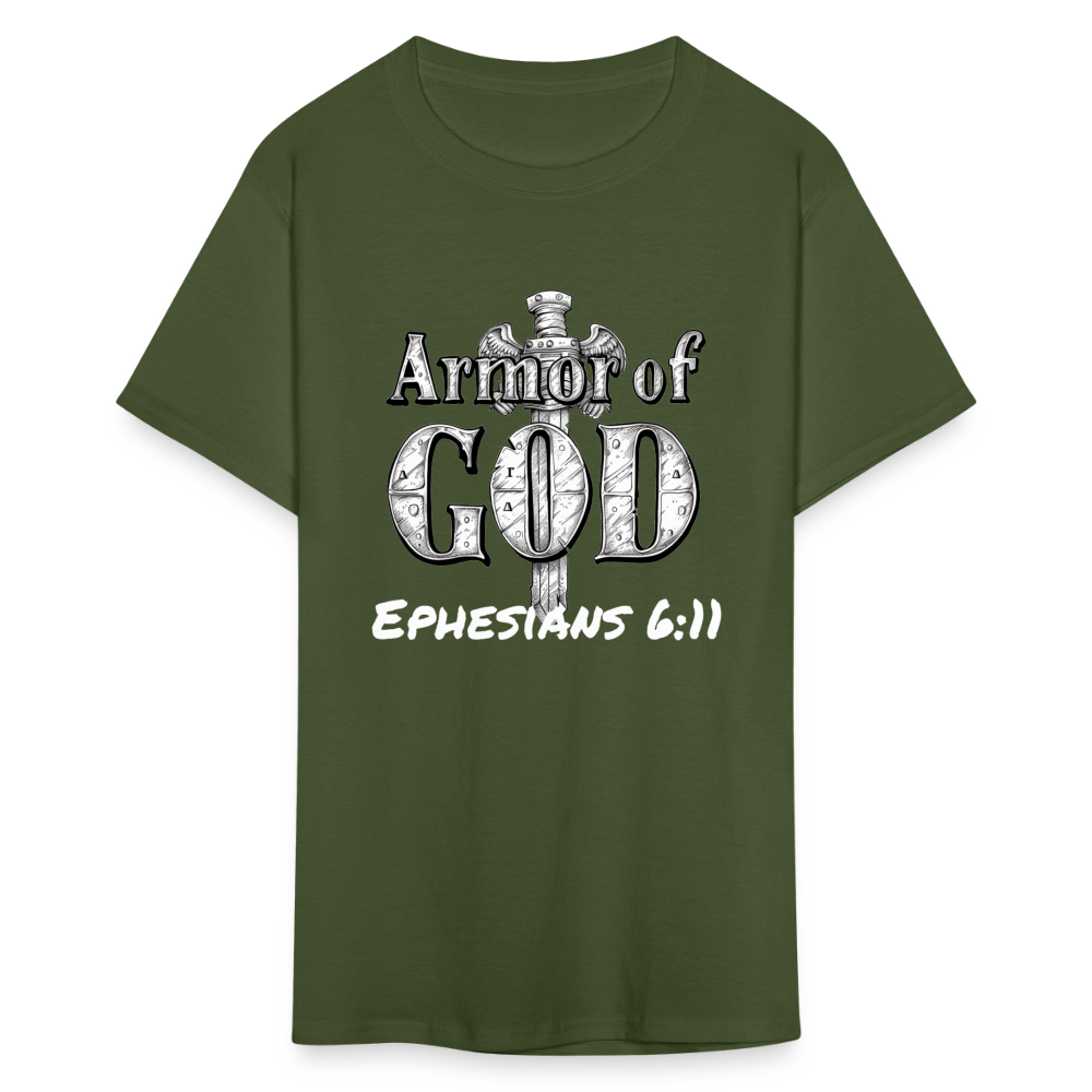 Armor Of God Unisex T-Shirt - military green